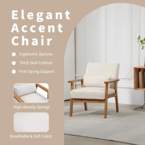 Comfy Lounge Chair – Corduroy Fabric
