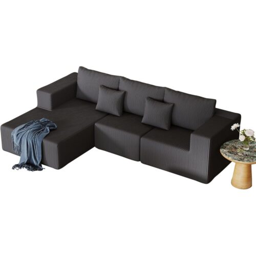 PlushFrame – Corduroy Modular Couch