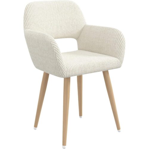 Corduroy Desk Chair – Hollow Back