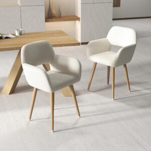 Corduroy Desk Chair – Hollow Back
