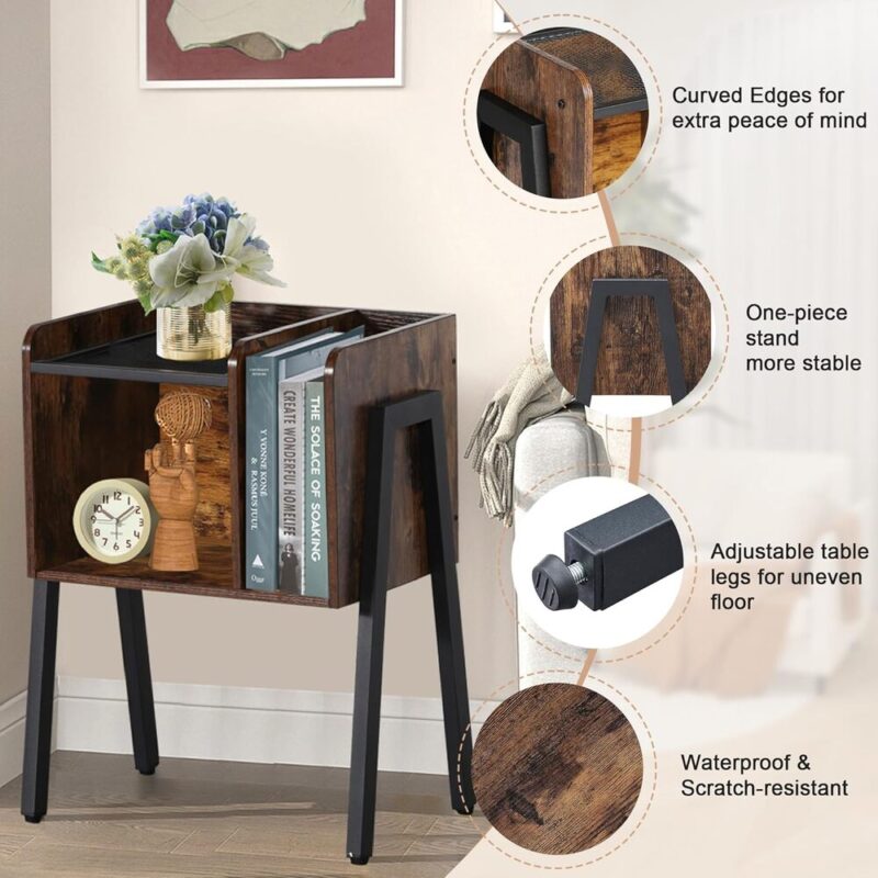 IronNest – Modern Stackable Nightstand
