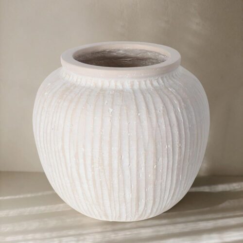 Earthfade Vase – Textured, Timeless, Minimal
