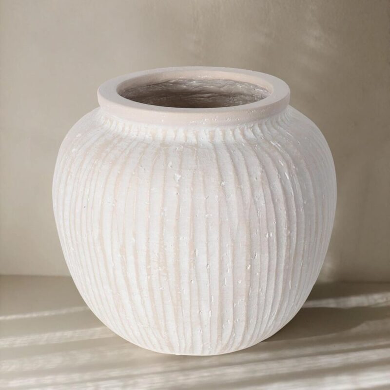 Earthfade Vase – Textured, Timeless, Minimal