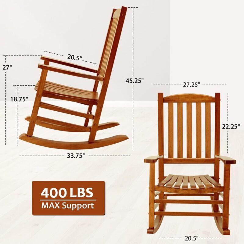 TerraRock – Heavy-Duty Porch Rocking Chair