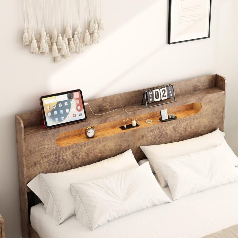 Rooted Rest – Powered Headboard & Quiet Frame