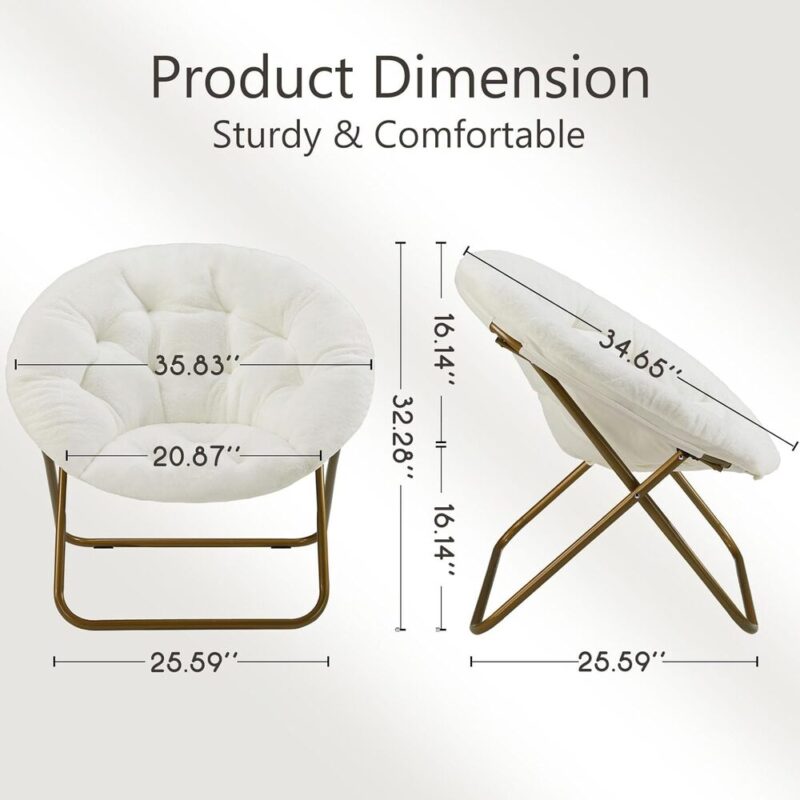 Cozy Moon Chair – XL & Foldable