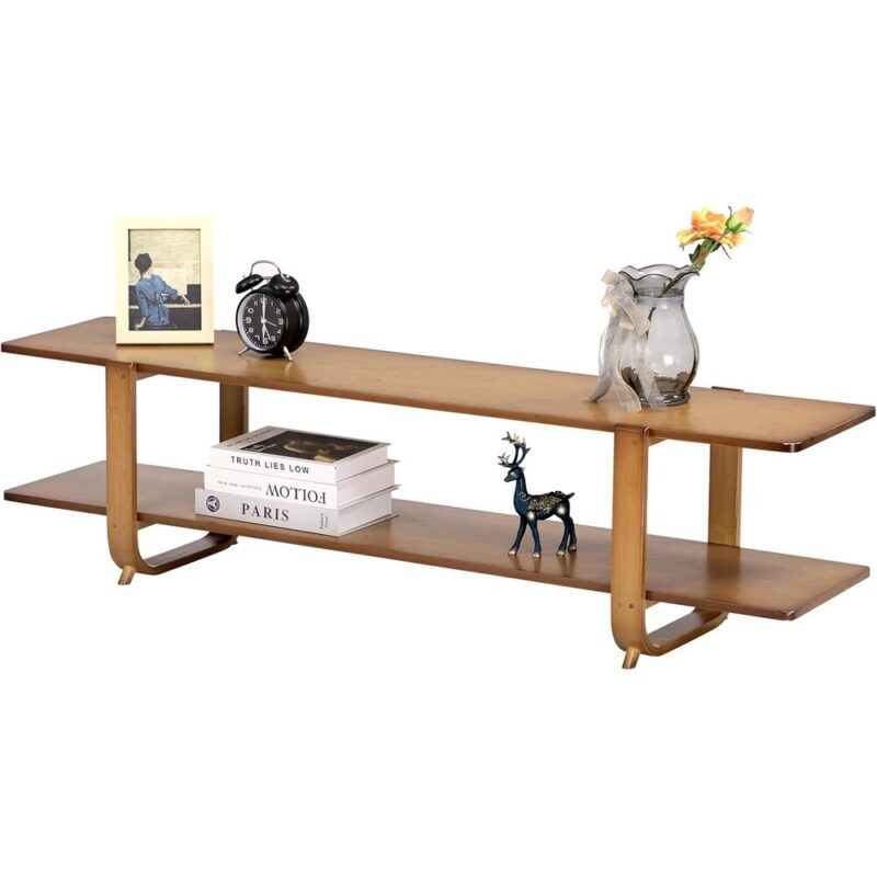 TerraView – Modern Bamboo Entertainment Unit