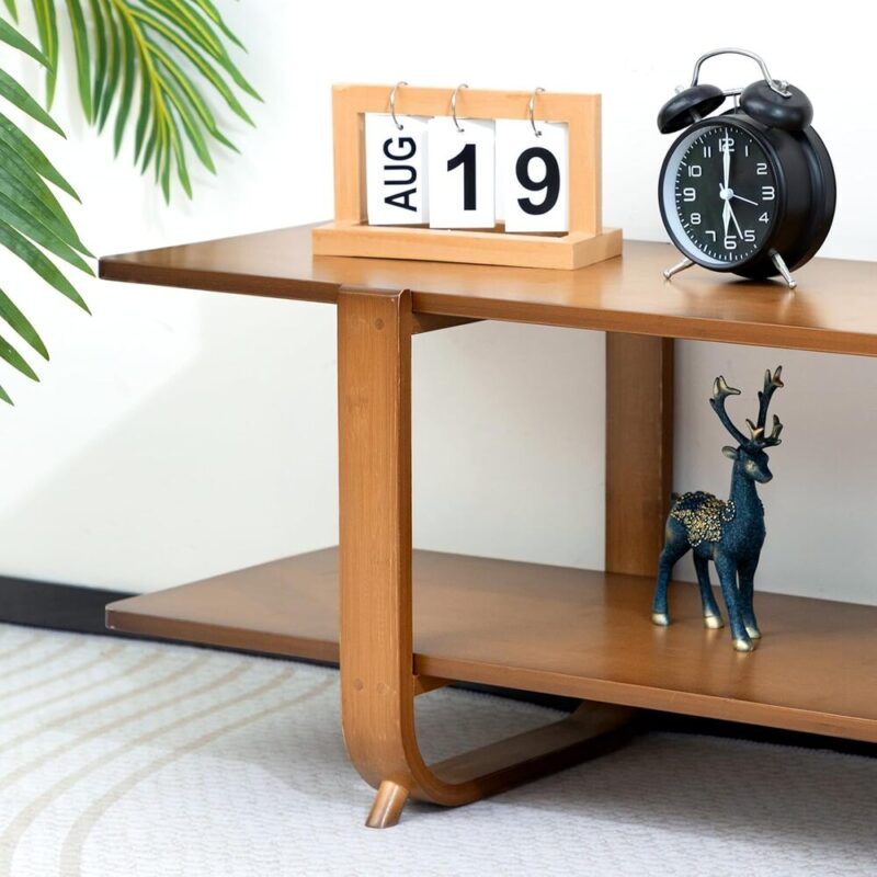 TerraView – Modern Bamboo Entertainment Unit