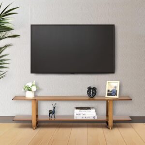 TerraView – Modern Bamboo Entertainment Unit