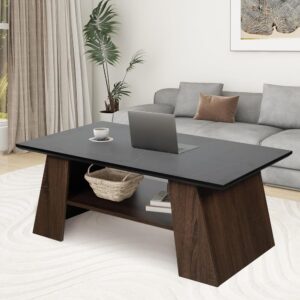 ModMesa – 2-Tier Coffee Table with Shelf
