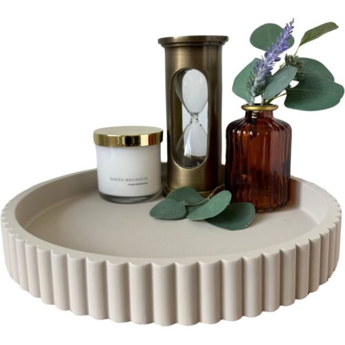 StoneCircle – Modern Concrete Tray