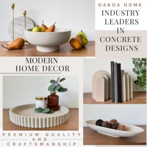 StoneCircle – Modern Concrete Tray