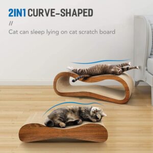 ScratchNest – Modern Cat Bed & Scratcher