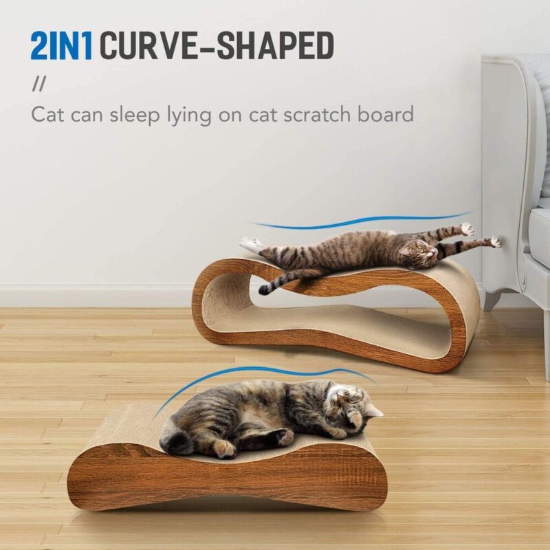 ScratchNest – Modern Cat Bed & Scratcher