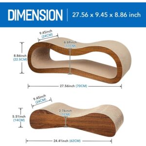 ScratchNest – Modern Cat Bed & Scratcher