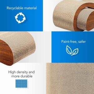 ScratchNest – Modern Cat Bed & Scratcher