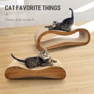 ScratchNest – Modern Cat Bed & Scratcher