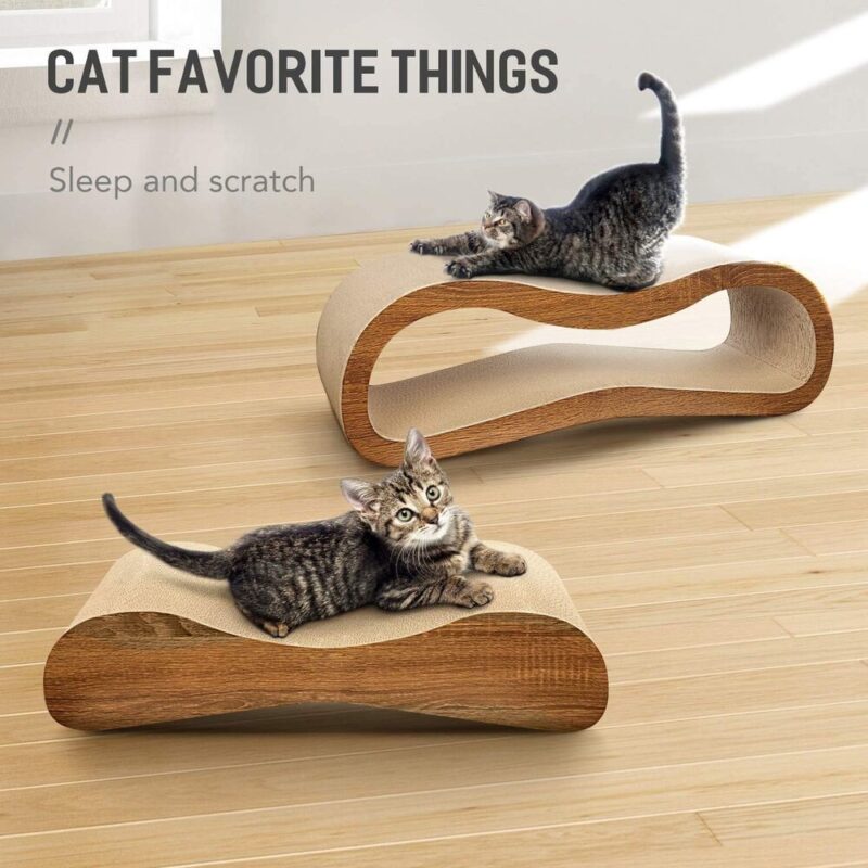 ScratchNest – Modern Cat Bed & Scratcher