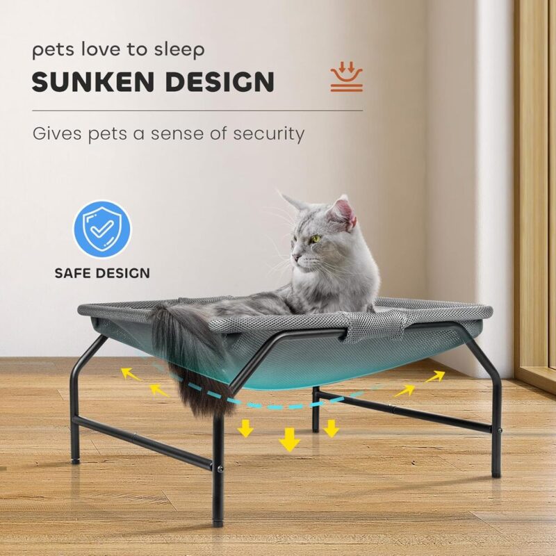 FurFloat – Modern Cat Sleeping Hammock