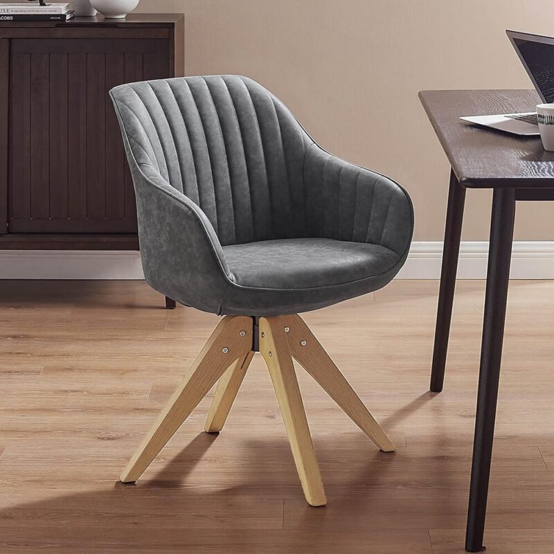 OakSpin – Mid-Century Swivel Chair