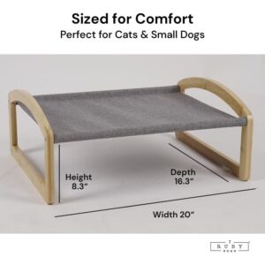 Artisan Cat Hammock – Wooden Frame & Spare Cover