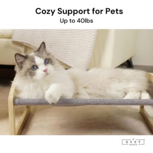 Artisan Cat Hammock – Wooden Frame & Spare Cover