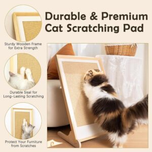 Climb & Scratch – L-Shaped Wall Cat Board