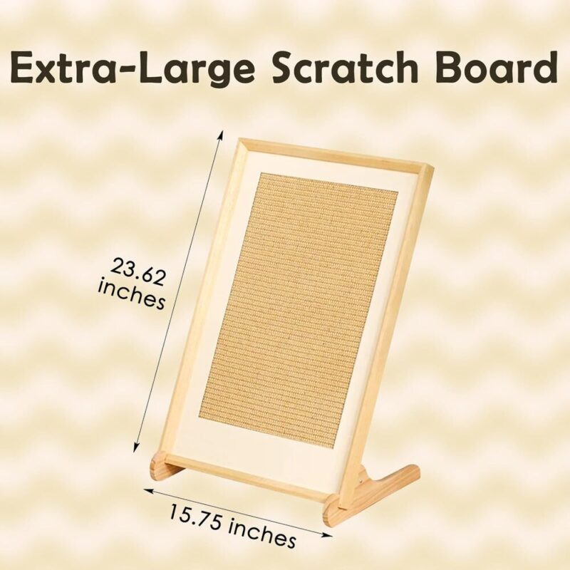Climb & Scratch – L-Shaped Wall Cat Board