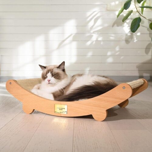 Purrfect Hammock – Scratch & Snooze Bed