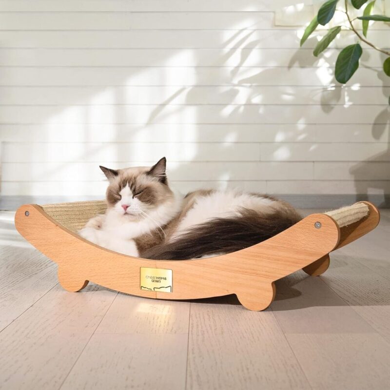 Purrfect Hammock – Scratch & Snooze Bed