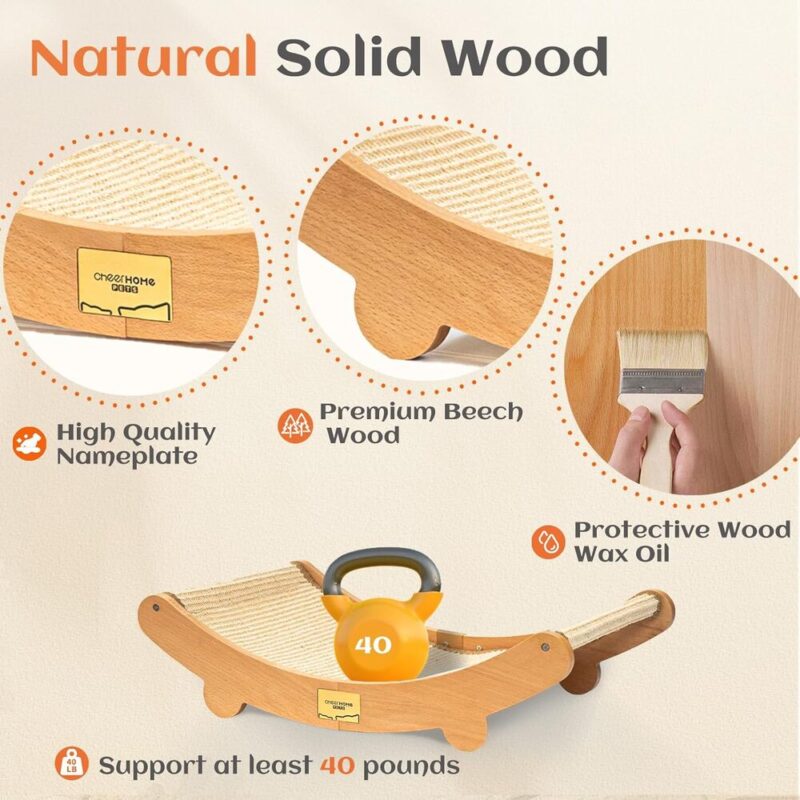 Purrfect Hammock – Scratch & Snooze Bed